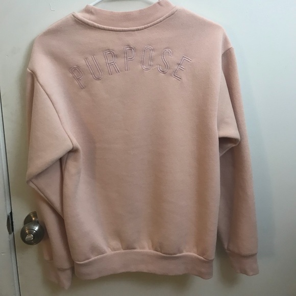 Pink H&M Purpose Sweatshirt - Picture 2 of 2